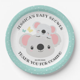 Cute Morsa och Baby Top Koality Koala Baby Shower