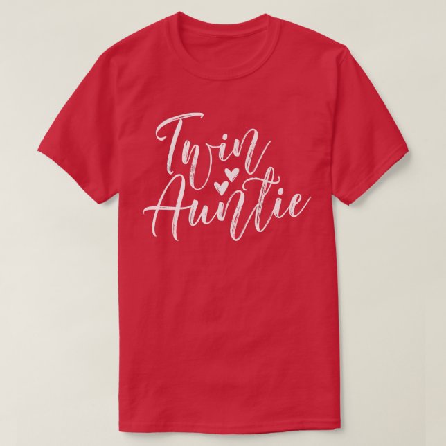 Cute Moster i Twillingarna Twin Auntie T Shirt (Design framsida)