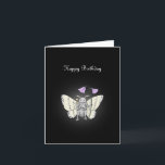 Cute Moth Goth Forest Witch Creepy Cute Birthday Kort<br><div class="desc">MiKa Art Zazzle-butiken har något för alla, från fånigets skämt till seriöst romantiskt påstående. Canadiana, japanska presenter, smycken, fodral för elektronisk utrustning, roligt, mugg kopp, prydnadsföremål, kort och poster... Ta lite tid och se dig om. Du kanske till och med hittar något du inte visste att du ville! Jag är...</div>