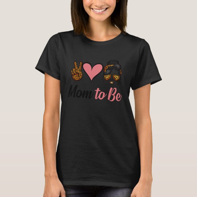 Cute Motheru2019s Day Mommy Mothers Grandma Women  T Shirt (Framsida)