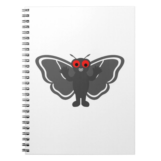 Cute Mothman Anteckningsbok (Framsidan)