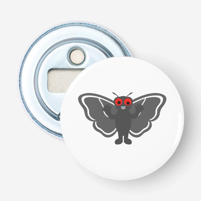 Cute Mothman Flasköppnare (Framsidan)