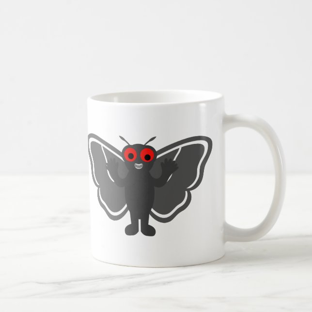 Cute Mothman Kaffemugg (Höger)