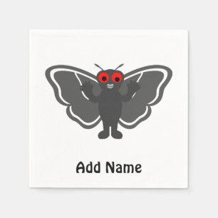 Cute Mothman Pappersservett