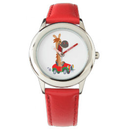 Cute Motorized Tecknad Horse Watch Armbandsur