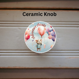 Cute Mouse Äventyr Knopp