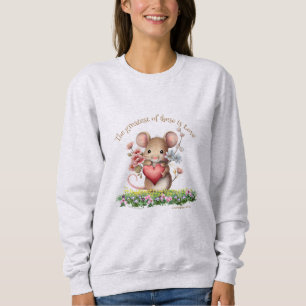 Cute Mouse Bible Quote Sweatshirt Corinthians T Shirt