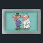 Cute mouse couple cartoon illustration<br><div class="desc">A cute mouse couple drawn in happy cartoon style for something different. Love and laughter!</div>