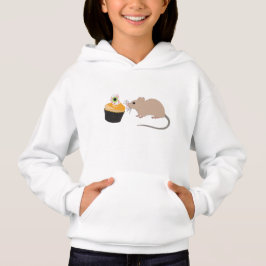 Cute Mouse Eating Halloween Eyeball Cupaka T Shirt