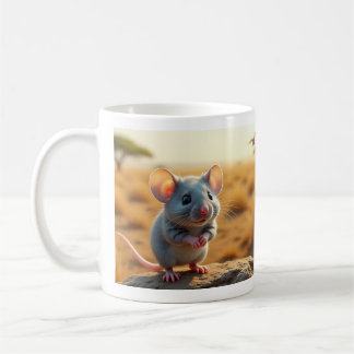 Cute Mouse Mug – Adorable Ceramic Coffee Cup  Kaffemugg