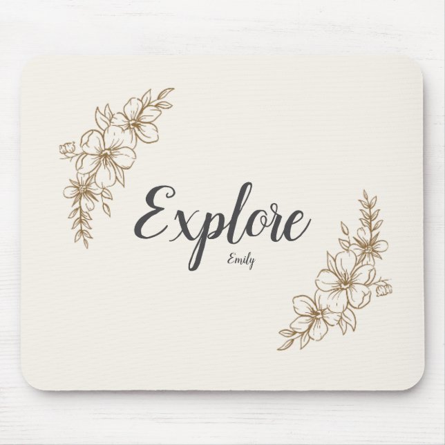 Cute Mouse Pad Musmatta (Framsidan)