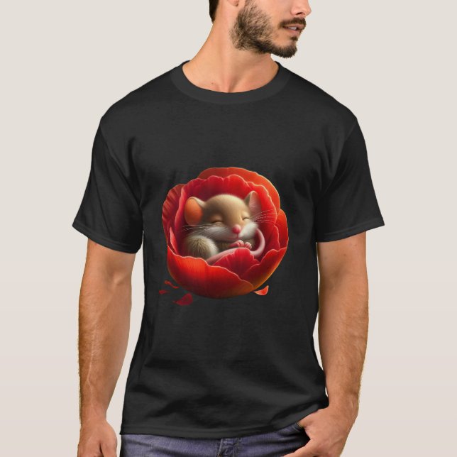 Cute Mouse T Shirt (Framsida)