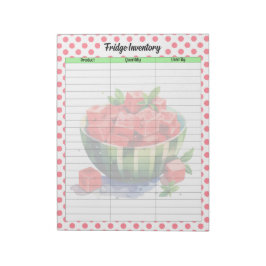 Cute Mouth Watering Watermelon Fridge Inventory Li Anteckningsblock