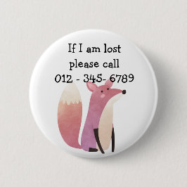 Cute Mr Fox, kontaktperson för Akutet för barn Knapp