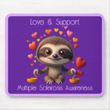 Cute MS Baby Sloth omgiven av ♥️ s
