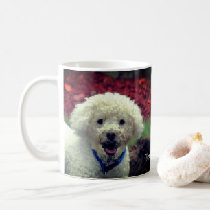 Cute Muddy Faced Pudel Personlig Kaffemugg