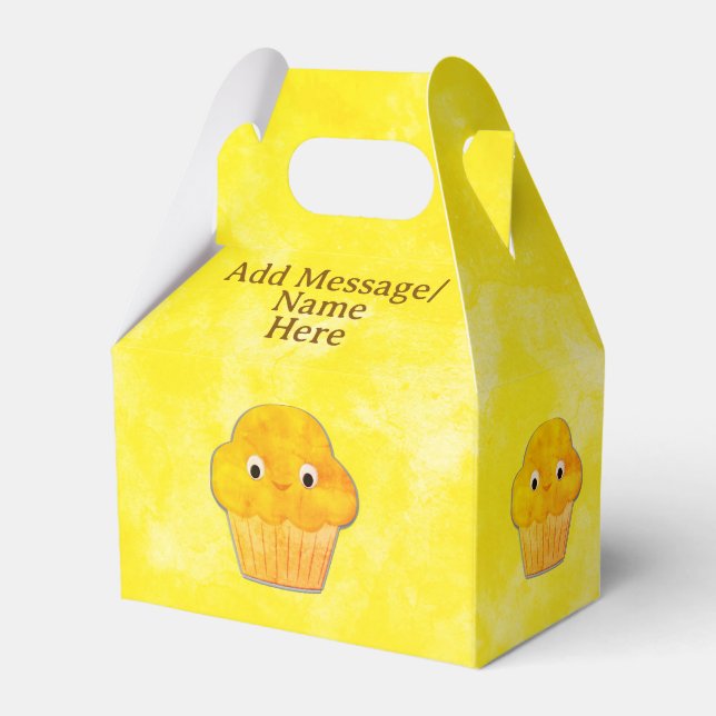 Cute Muffin Drawing Custom Name Presentaskar (Framsidan Sidan)