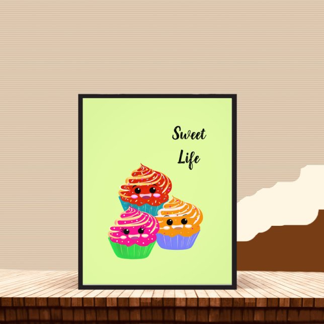 Cute-muffinsar Fototryck (Skapare uppladdad)
