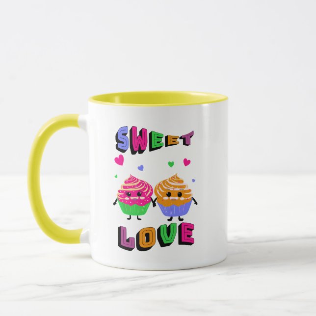 Cute-muffinsar Mugg (Vänster)
