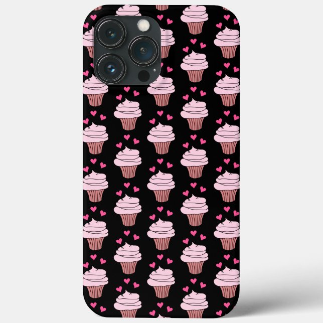 Cute Muffinss Rosa och svart (Baksida)