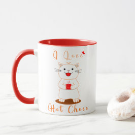 Cute Mugg | I Kärlek Hett Choco