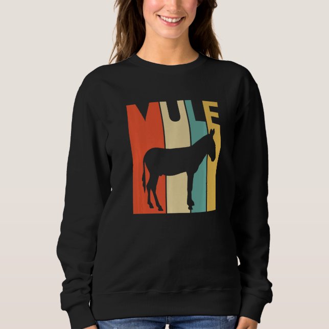 Cute Mule Animal T Shirt (Framsida)