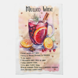 Cute Mulled Vin, juldräneringsrecept Kökshandduk