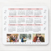 Cute Multi Photo 2021 Calendar Family Photo