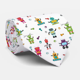 Cute Multicolor Robot Mönster Theme Slips