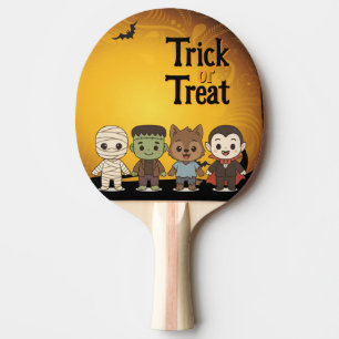 Cute mummy, Frankenstein, Dracula, varulv Pingisracket