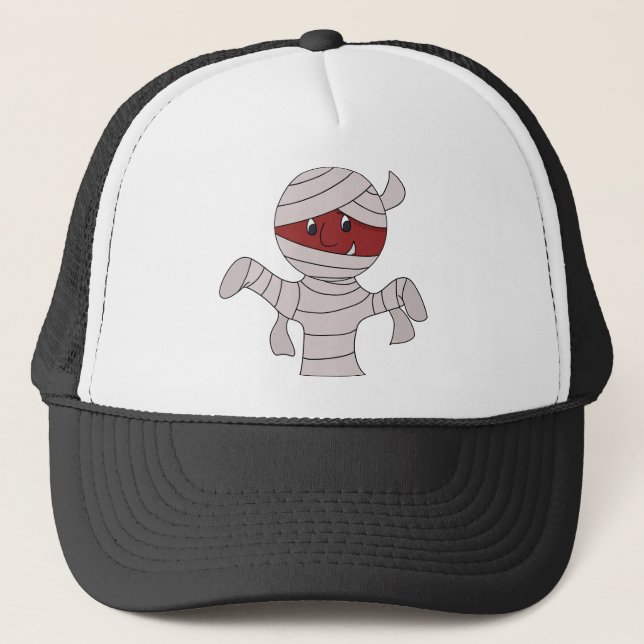 Cute Mummy i Halloween Costume Keps (Framsida)