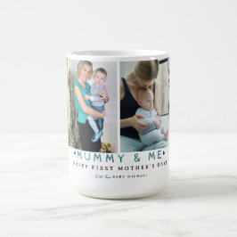 Cute 'Mummy & Me' Photo Collage | 1:a Mor Kaffemugg