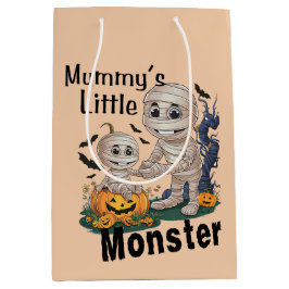 Cute Mummy's Little Monster Funny Halloween Party