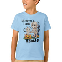 Cute Mummy's Little Monster Funny Halloween Party