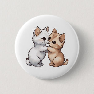 Cute Munchkin Cat Classic T-Shirt Knapp