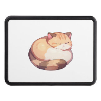 Cute Munchkin Cat Sleeping Classic T-Shirt Dragkroksskydd