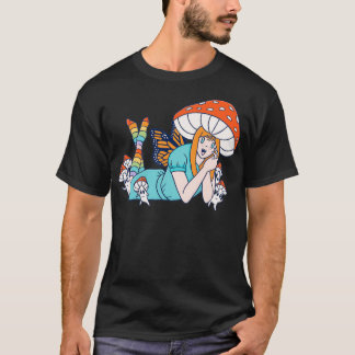 Cute Mushroom Fairy Woman T Shirt