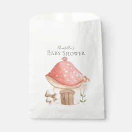 Cute Mushroom House Garden Theme Baby Shower