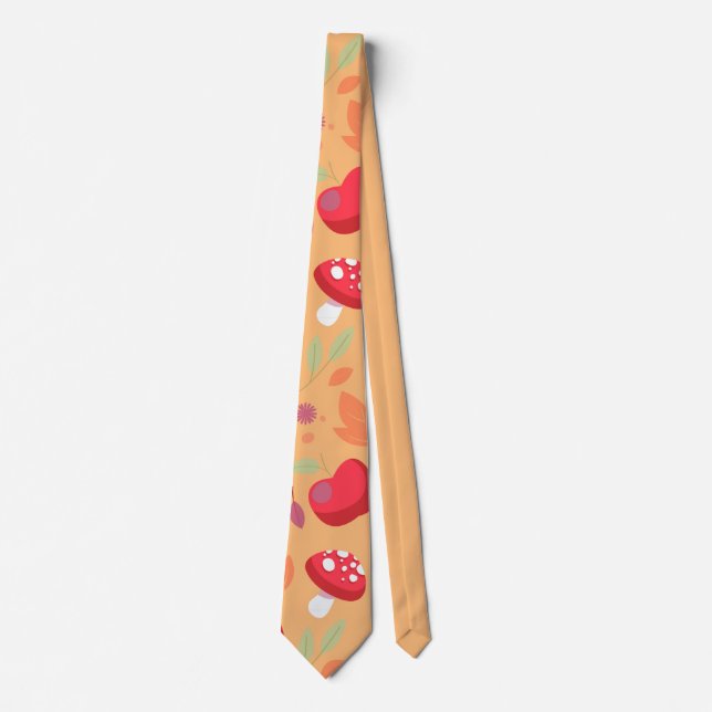 Cute Mushroom Neck Tie | Emma A Slips (Framsida)