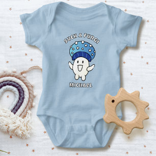 Cute Mushroom Tecknad Funny Say Kawaii Fungi T Shirt