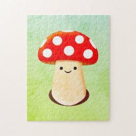 Cute Mushroom Teckning Pussel