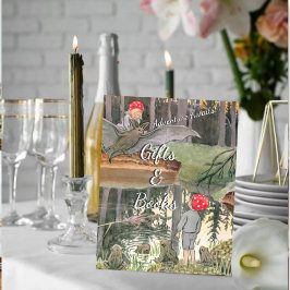 Cute Mushroom Woodland Baby Shower Bokar och Gifts