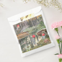 Cute Mushroom Woodland Frog Baby Shower