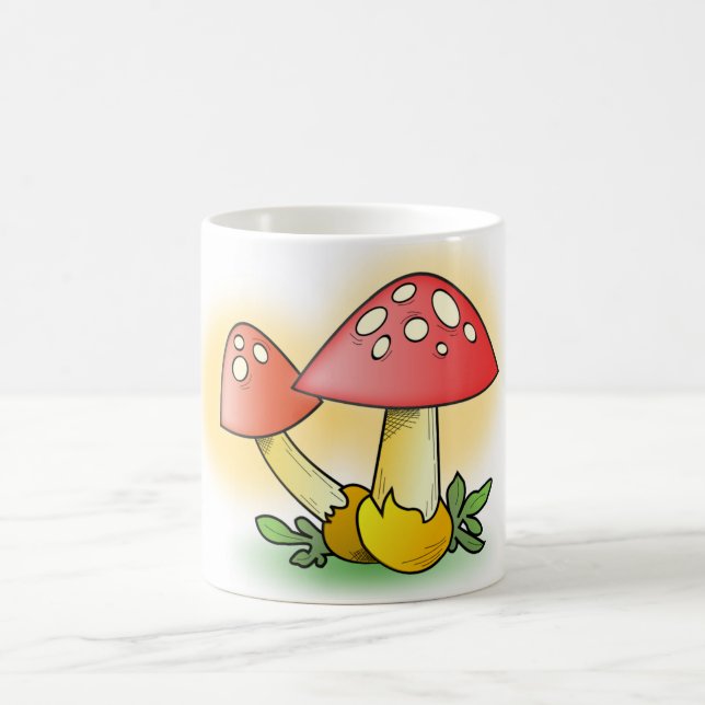 CUTE MUSHROOMS KAFFEMUGG (Center)