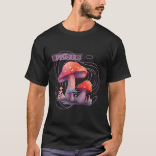 Cute Mushrum Fungi Goblincore Aesthetic Cottagec T Shirt