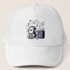 Cute Music Lover – Fun Cartoon Music Cap Keps
