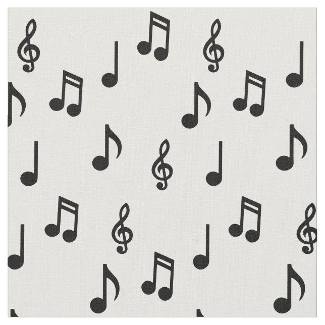 Cute Musik noter Musician Lärare Tyg (Närbild)