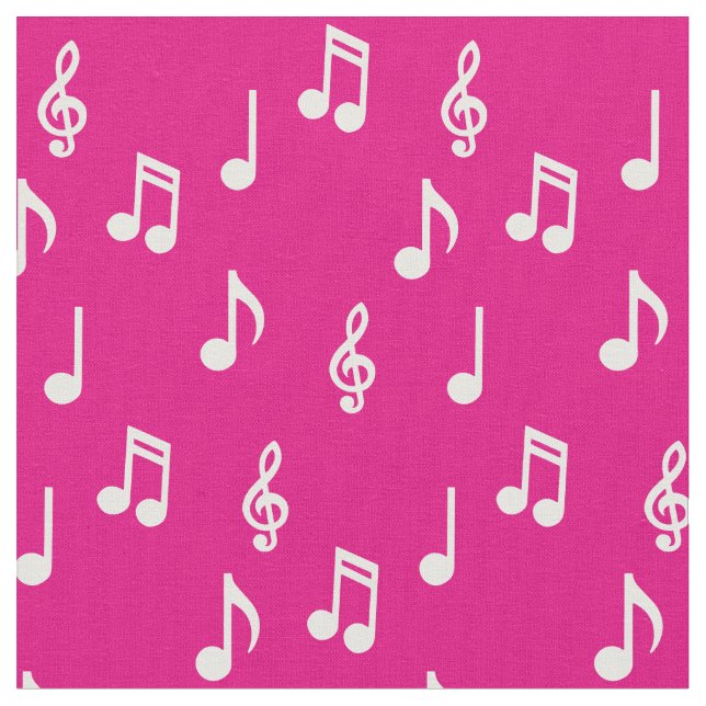Cute Musik noter Musician Lärare Tyg (Närbild)