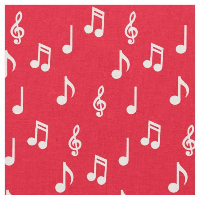Cute Musik noter Musician Teacher Tyg (Närbild)