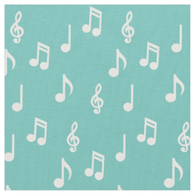 Cute Musik noter Musician Teacher Tyg (Närbild)